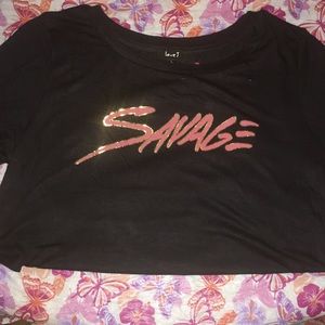 Love J., distressed black top